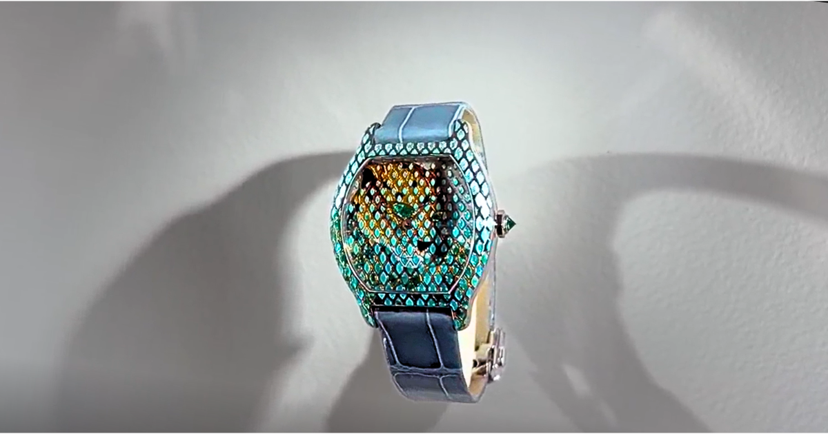 トーチュ パンテール メティエダール ウォッチRef.CRHPI01811