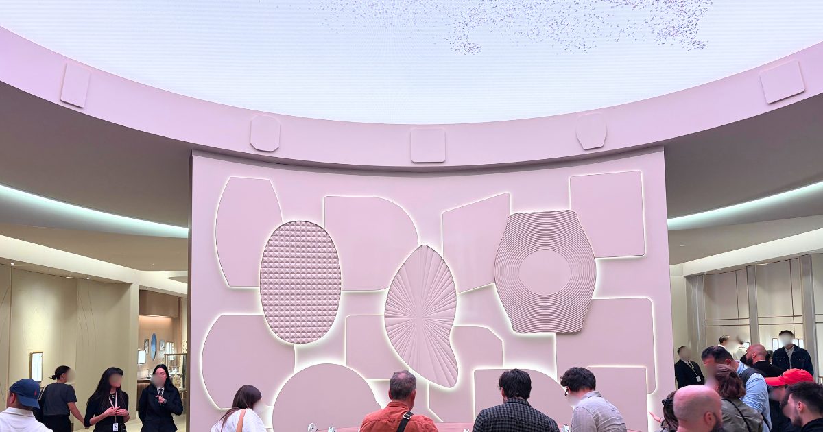 2026年W＆Wカルティエブース内③