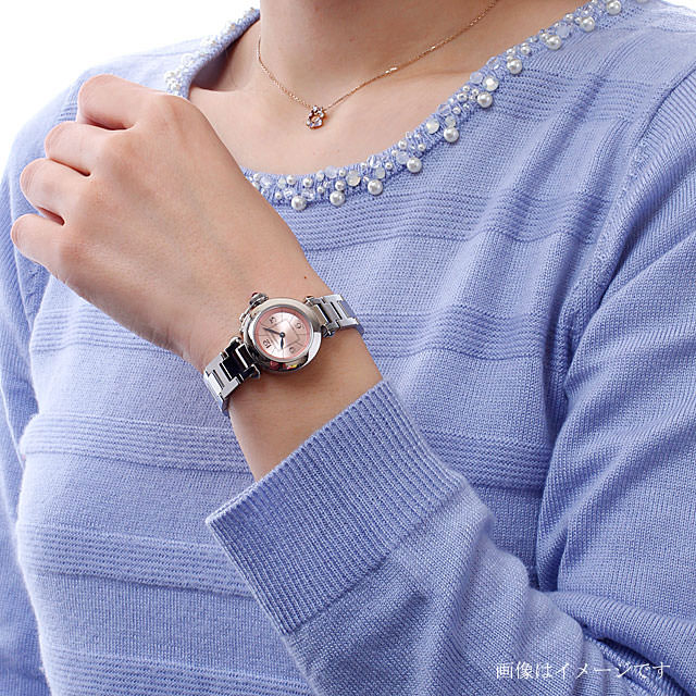 W3140008 ピンク Cartier（カルティエ）ミスパシャ 中古 高級ブランド時計の販売・通販ならGINZA RASIN  U-W3140008-2