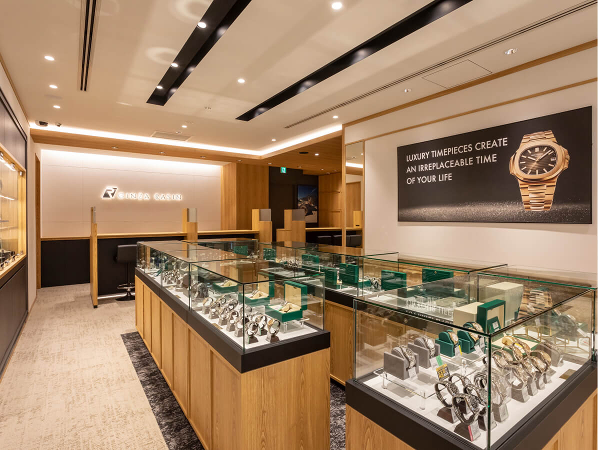 GINZA RASINの店内の写真