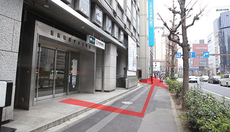 都営浅草線新橋から道順５