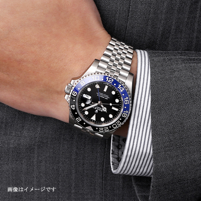 126710BLNR 3列/オイスターブレス ROLEX（ロレックス） GMTマスターII 