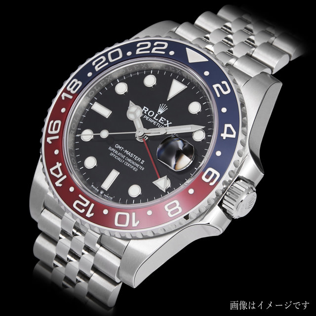 126710BLRO ROLEX（ロレックス） GMTマスターII 5列/ジュビリーブレス 