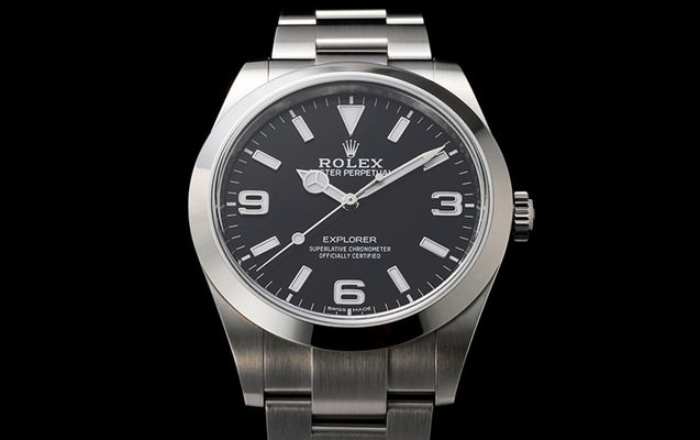 ロレックス　エクスプローラー1  114270 F番 腕時計(アナログ) 時計 メンズ 最も優遇の