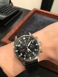 IWC パイロットウォッチ クロノグラフ オートマティック IW377709の購入レビュー（評価・評判・口コミ）【Yuchun様】