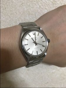 ロレックス オイスターパーペチュアル エアキング 5500 の購入レビュー（評価・評判・口コミ）【2G様】