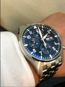 IWC パイロットウォッチ クロノグラフ プティ・プランス IW377717 の購入レビュー（評価・評判・口コミ）【カズ527様】