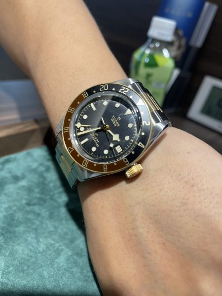 チューダー ブラックベイGMT 79833MN をご購入いただきました！