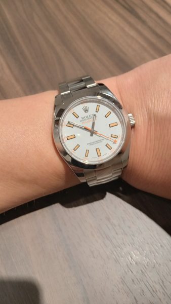 ロレックス ミルガウス 116400 をご購入いただきました！