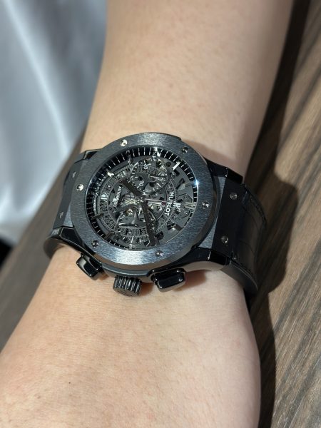 ウブロ アエロフュージョン ブラックマジックをご購入いただきました！