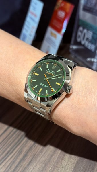 ロレックスミルガウス　Ref.116400GVをご購入いただきました！