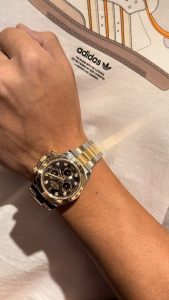 ロレックス コスモグラフ デイトナ 8Pダイヤ 116503G ブラック ランダム番をご購入いただきました！