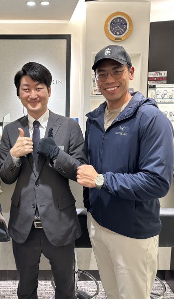 今回パテックフィリップ アクアノート 5168G-010をご成約いただきました！！