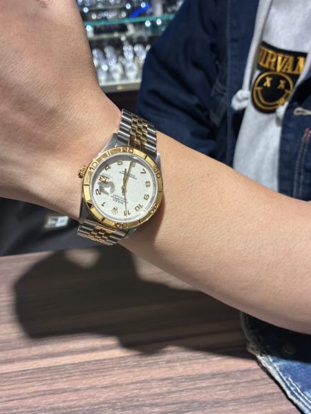 今回 ロレックス デイトジャスト サンダーバード 16263 アイボリー コンピューター アラビア 5列 ジュビリーブレス 44番をご成約いただきました！！