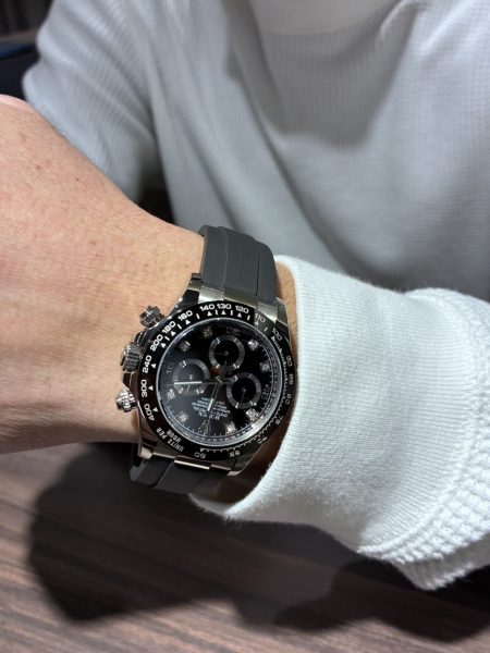 今回ロレックス コスモグラフ デイトナ 8Pダイヤ 116519LNG ブラック ランダム番をご成約いただきました！！