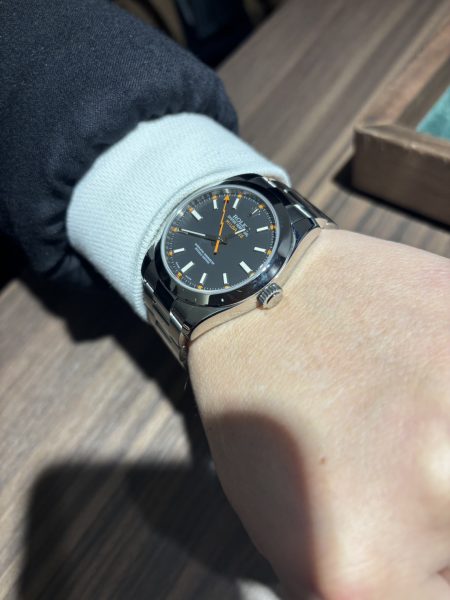 今回、ロレックス ミルガウス116400 ブラックをご成約いただきました！