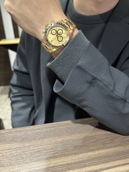 今回ロレックス コスモグラフ デイトナ 16528 シャンパン オールトリチウム シングルバックル 逆6文字盤をご成約いただきました！！