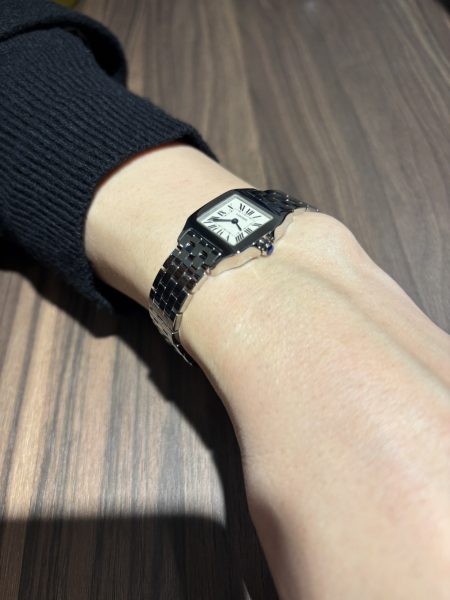 今回はカルティエ サントス ドゥモワゼル SM W25064Z5 をご成約をいただきました！