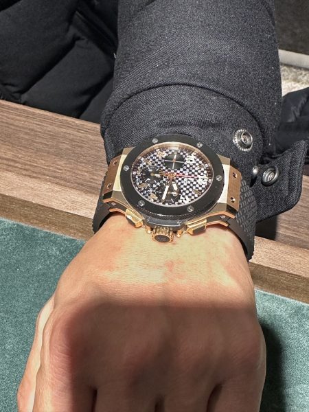 ウブロ ビッグバン ゴールド セラミック (301.PB.131.RX)をご成約いただきました！