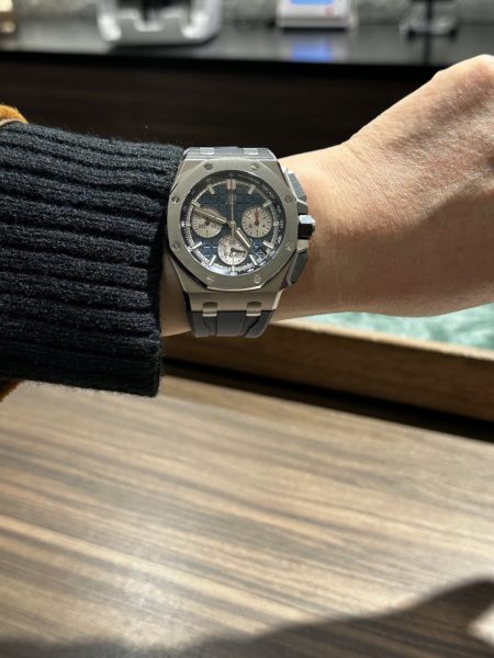 オーデマピゲ ロイヤルオーク オフショアクロノグラフ( 26420TI.OO.A027CA.01)をご成約いただきました！