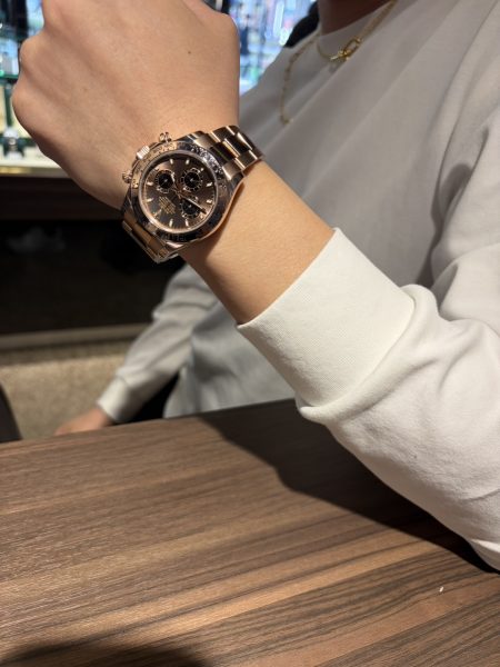 今回ロレックス コスモグラフ デイトナ 116505 チョコレートブラウン ×ブラックをご成約いただきました！！