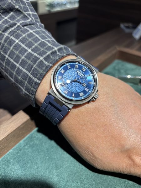 今回は、ブレゲ マリーン 5517BB/Y2/5ZU をご成約いただきました！