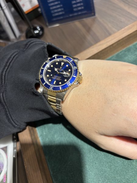 今回は、ロレックス サブマリーナ デイト 16803 ブルー オールトリチウム をご成約いただきました！