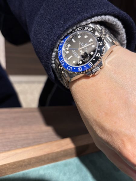 今回ロレックス GMTマスターII 126710BLNR ブラック 5列 ジュビリーブレスをご成約いただきました！！
