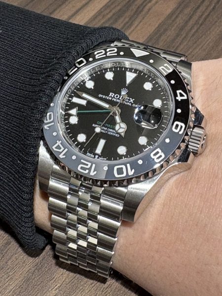 ロレックス GMTマスターⅡ 126710GRNR をご購入いただきました！