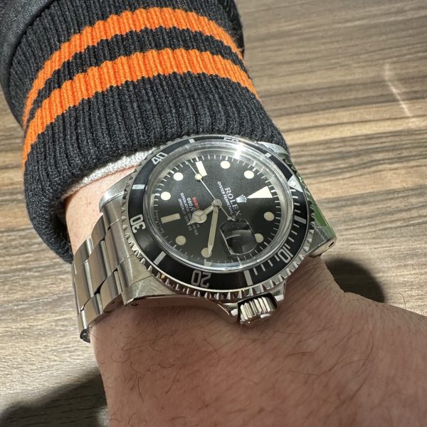 ロレックス サブマリーナ デイト 赤サブ 1680 ブラック マーク4 27番 をご成約いただきましてた！