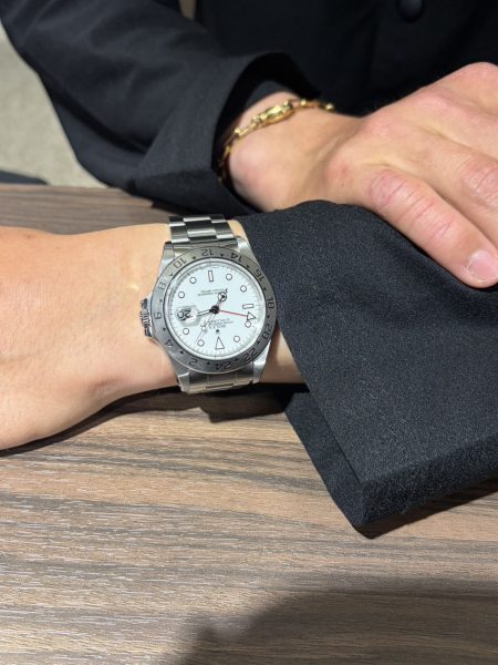 今回ロレックス エクスプローラーII 16570 ホワイト オールトリチウム シングルバックル をご成約いただきました！！