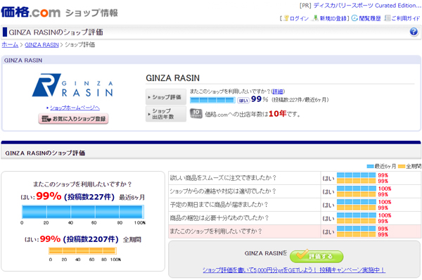 価格.comプレビュー