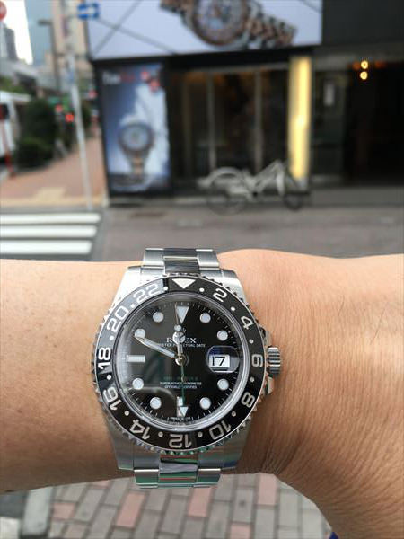 ROLEX GMT MASTER II 116710LN ロレックス